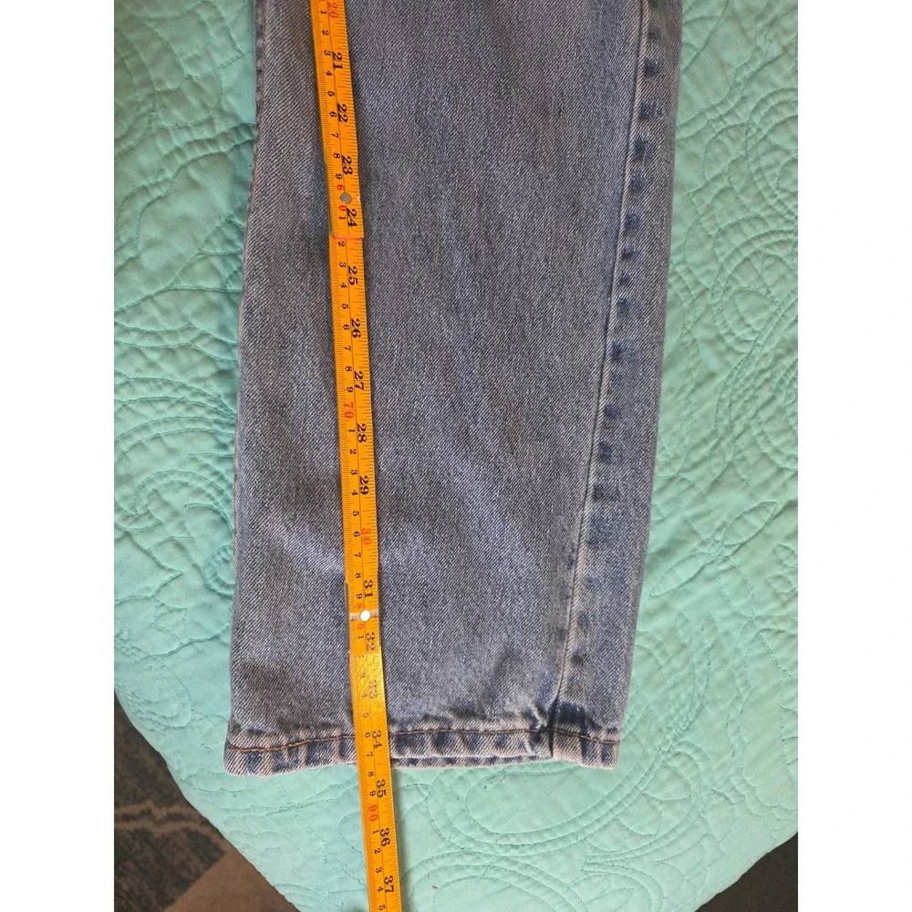 Levis 505 Regular Fit Jeans Mens 36x34 Medium Wash Blue Straight Leg Denim*READ*